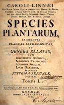 Species Plantarum - Karl Von Linné
